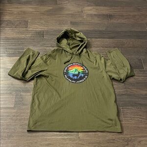 Polo Ralph Lauren Sportsman Respect Wildlife Long Sleeve T Shirt Hoodie Mens XXL
